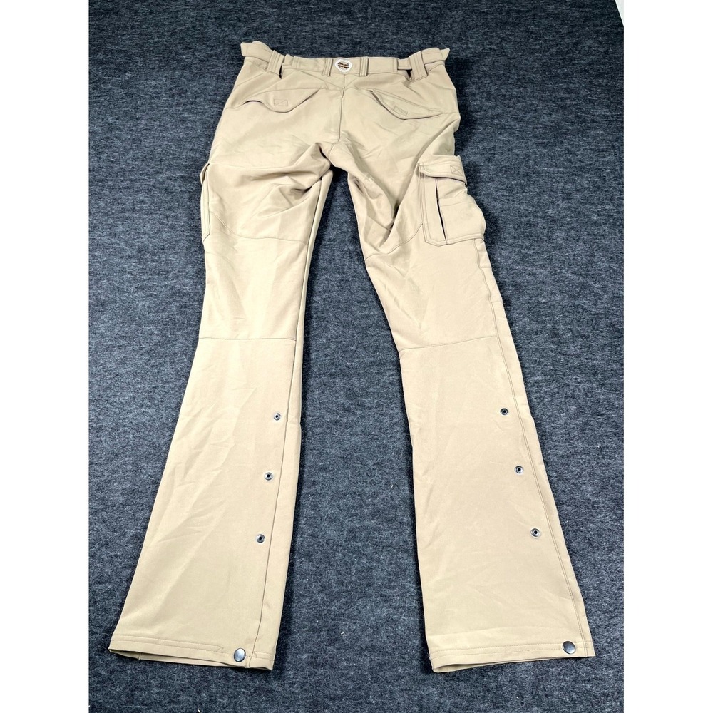 Girls With Guns Bootcut Cargo Pants Womens Medium Beige Stretch Hiking Outdoor - Picture 10 of 10